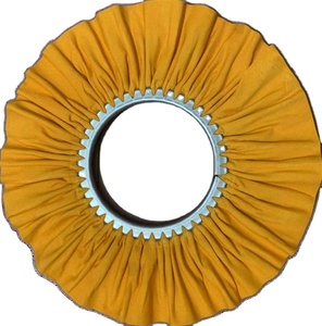 FMT黄色治疗气道边缘抛光轮汽车铝研磨 - Product Image 1