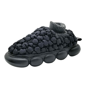 Chaussures d'hiver en coton <span class=keywords><strong>pour</strong></span> femmes, vente en gros, pantoufles souples et élastiques à la <span class=keywords><strong>cheville</strong></span>, chaussures d'extérieur à bulles, 2023 - Product Image 6
