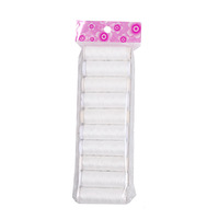 Fil à coudre et à broder en polyester haute ténacité, écologique, petit rouleau domestique, pour bricolage fait main, ensemble multifonctionnel
