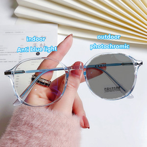 Lunettes Photochromiques Anti-Rayonnement pour Femmes Hommes, Lunettes d'Ordinateur Anti-Lumière Bleue, Lunettes de Soleil Anti-UV pour Femmes - Product Image 3