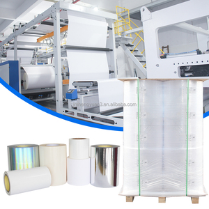 320 mét bóng <span class=keywords><strong>Bopp</strong></span> Trắng/rõ ràng/bạc/Holographic Jumbo Nhãn Chất liệu Polypropylene Nhãn dán nhãn cổ CuộN PP Jumbo nhãn - Product Image 1