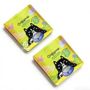 ถุงฟอยล์อลูมิเนียมไมลาร์ปิดผนึกด้วยความร้อน ความแข็งแรงสูง เกรดอาหาร ผลิตจากเรซิน PET สำหรับบรรจุภัณฑ์อาหารสัตว์เลี้ยง แบบก้นแบน สำหรับอาหารสุนัข ขนาดตามสั่ง - Product Image 4