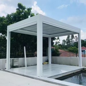 Tettoia Retrattile <span class=keywords><strong>per</strong></span> Casetta <span class=keywords><strong>da</strong></span> <span class=keywords><strong>Giardino</strong></span>/Pergola con Tetto Apribile - Product Image 4