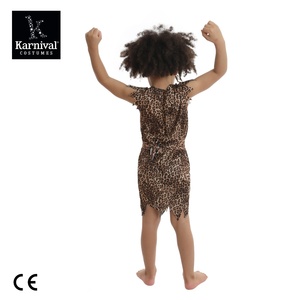 Costume de cosplay pour garçons, motif léopard, tunique de guerrier, avec ceinture à nouer, pour Halloween, carnaval et fête, vente en gros - Product Image 5
