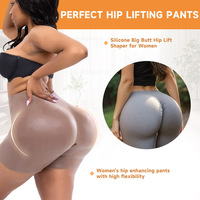 Shapewear féminin rembourré en silicone, culotte rehausseur de fesses et de hanches en silicone, short en silicone, sous-vêtements volumineux, shapewear BBL