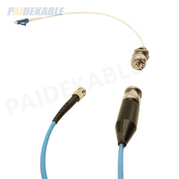 Cable de Fibra Óptica ROV de 1 SMF con Conductor de Cobre PUR de Una Sola Capa Equipado con Conectores Subacuáticos