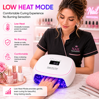 Lampe UV LED pour le séchage des ongles, pour usage domestique et professionnel, CM.NAIL Magic One Pro 80W 365nm, sécheuse à ongles professionnelle, ABS PC, logo personnalisé