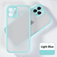 Antichoc Protéger Téléphone étui pour iphone 12 11 13 14 15 16 17 Pro Max 16e Sensation De Peau Caméra Protection Couverture Mat Cas