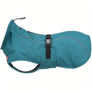 Imperméable pour chien Vimy, taille S, bleu pétrole, vêtements imperméables pour animaux de compagnie - Product Image 2