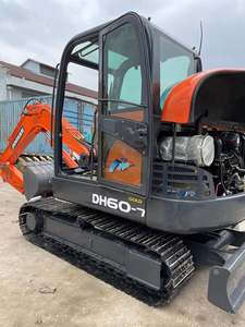 Excavadoras usadas DOOSAN DH60 6TON, buenas condiciones de trabajo, máquinas de origen coreano 100% con certificación EPA y CE a la venta - Product Image 3