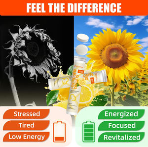 BioFlex Çin Tedarikçisi Özel Formül Logolu Paket Aromalı H2 Hidrojen Efervesan <span class=keywords><strong>Tablet</strong></span> İçme Suyu İçin Hızlı Efervesan - Product Image 6