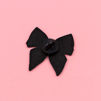 Broche en émail rétro vintage en forme de nœud, style dessin animé, en métal, thème dollar américain, bijoux fantaisie, cadeaux pour amis, épingles de revers, badges