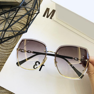 DL Glasses Fashion Designer Sunglasses for Women Wholesale Rimless Shades Metal <b>Frame</b> Uv400 Eyeglasses Hot <b>Frameless</b> Sun Glass - Product Image 2