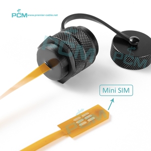 Bảng điều chỉnh núi Mini <span class=keywords><strong>Sim</strong></span> để Mini khe cắm thẻ <span class=keywords><strong>Sim</strong></span> ngoài trời Extender IP67 mạng không thấm nước Cáp cho tủ Chassis trường hợp hộp - Product Image 2