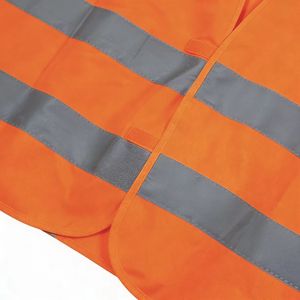 Gilet di Sicurezza Arancione Personalizzato con Logo, <span class=keywords><strong>Abbigliamento</strong></span> Riflettente ad <span class=keywords><strong>Alta</strong></span> Visibilità, Gilet Riflettente Personalizzato con Logo su Misura - Product Image 4