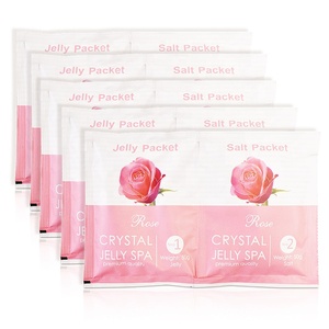 Paquete de gelatina para cuidado de la piel del pie, rosa de cristal hidratante para pedicura, Spa, baño de pies, exfoliante de sal para pies, gran oferta de Amazon - Product Image 5