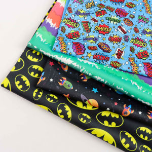 Pul7578 사용자 정의 디지털 인쇄 100% 재활용 폴리에스터 인터록 풀 방수 직물 텔라 풀 아기 천 기저귀를위한 불 투과성 - Product Image 1