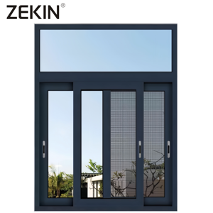 ZEKIN Custom Designed Modern Aluminium Alloy Frame Panoramic Sliding <b>Windows</b> Low E Glass Hotel Suites & Living Room View - Product Image 2