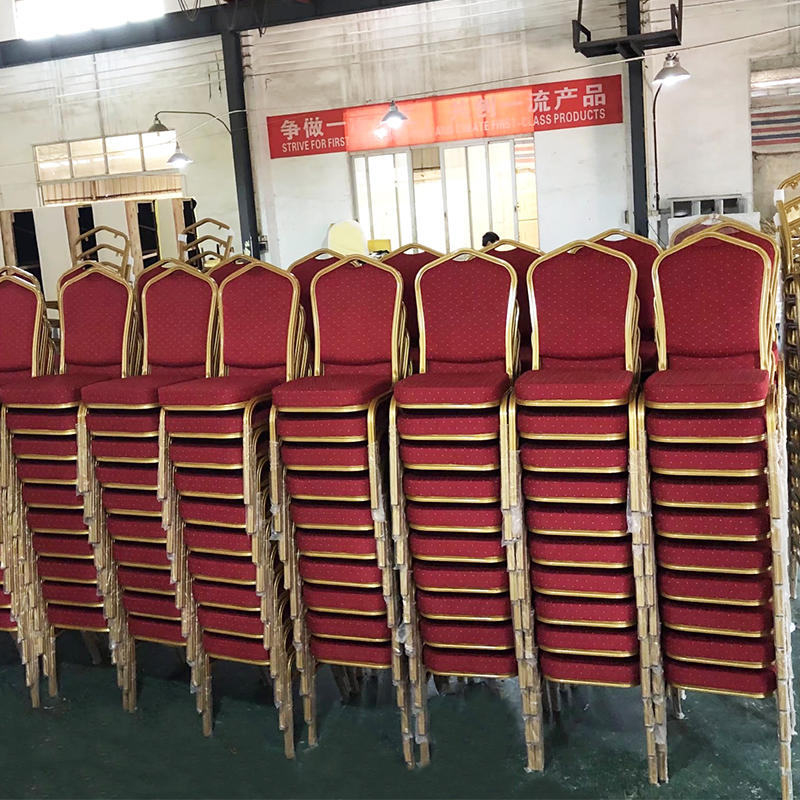 Chaises d'hôtel de banquet en métal de fête en gros bon marché Offre Spéciale Chaise