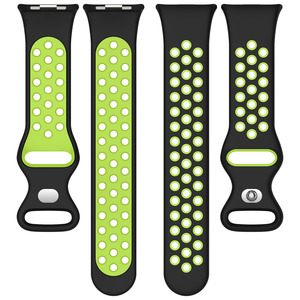 Convient <span class=keywords><strong>pour</strong></span> Xiaomi <span class=keywords><strong>Mi</strong></span> <span class=keywords><strong>Band</strong></span> 9 Pro/8 Pro Dual Color <span class=keywords><strong>Bracelet</strong></span> en silicone <span class=keywords><strong>pour</strong></span> Redmi Watch <span class=keywords><strong>5</strong></span>/4 <span class=keywords><strong>Bracelet</strong></span> de montre Sport Strap <span class=keywords><strong>Bracelet</strong></span> - Product Image 3