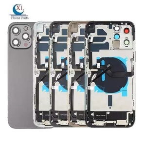 Полный корпус с мелкими деталями, задняя стеклянная панель, рамка, шлейф в сборе для 17/16/15/14/13/12/11 Pro Max/Plus/Mini 17Air - Product Image 2