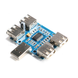 Módulo de expansión USB Hub de 4 puertos USB 2.0 para dispositivos periféricos de computadora - Product Image 1