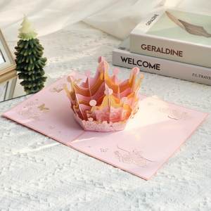 Crown <strong>Mothers</strong> <strong>Day</strong> Pop up Birthday Holiday <strong>Card</strong> for Women Wife Mom Daughter <strong>Grandma</strong> <strong>Mother's</strong> <strong>Day</strong> <strong>Card</strong> 3D Pop up Birthday <strong>Card</strong> - Product Image 5