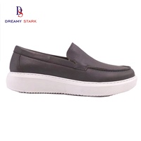 Dreamy Stark - Mocasines Personalizados Hechos a Mano, de Piel Auténtica, con Suela de EVA, Cómodos, Ligeros, con Logotipo Impreso, para Todas las Temporadas