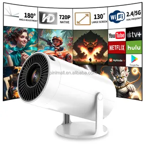 Proyector de cine en casa de 600P Proyector de alta definición para una experiencia óptima de cine y entretenimiento Sin sistema