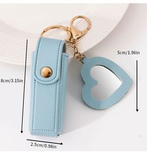 ลิปออยล์ขายดี พร้อมกระเป๋าใส่ลิปกลอสแบบมีกระจก  รับผลิตแบรนด์ส่วนตัว กระเป๋าใส่ลิปสติกพร้อมกระจกขนาดเล็ก - Product Image 4