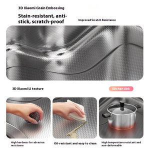 Fregadero de Cocina Estilo Japonés <span class=keywords><strong>con</strong></span> Estante de Almacenamiento, Nuevo Modelo 2026, Fregaderos Individuales de Acero Inoxidable 304 a Precio Económico - Product Image 6