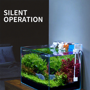 YEE Wandmodel Visbakfilterbox - Stille Watercirculatie 3-in-1 <span class=keywords><strong>Aquarium</strong></span> Buitenfilter - Product Image 3