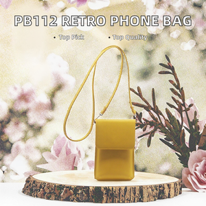 Nuevo Bolso Bandolera Retro de PU Antiarañazos, Diseño Ejecutivo, Mini Bolso Pequeño de un Solo Hombro, Múltiples Compartimentos, Pantalla Grande - Product Image 2