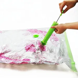 clear plastic clothes packaging vacuum storage bags