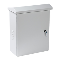 Boîtier de distribution électrique en acier argenté étanche IP54 JXF1, panneau de commande extérieur à montage en surface, boîtier personnalisé OEM