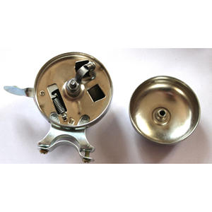 Sonnette de vélo en fer plaqué, son fort, modèle antique, style vintage, accessoire de vélo - Product Image 2