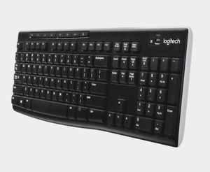 Neue Logi Tech K270 Kabellose Tastatur Unifying (2,4 GHz) für Desktop und Laptop - Product Image 1