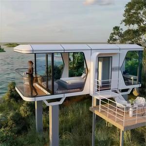 Nouveau Produit Capsule Préfabriquée Nouvelle <span class=keywords><strong>Maison</strong></span> Intelligente <span class=keywords><strong>Ecologique</strong></span> 20 Pieds Portable La Chine Fabrique un Conteneur Premium Capsule Spatiale Moderne - Product Image 4