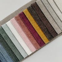 Tissu d'ameublement chenille épais et texturé, luxueux, facile d'entretien, résistant à la décoloration, respirant, pour fauteuils de réception, canapés de maison et de restaurant