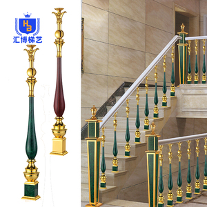 New phong cách hiện đại cầu thang lan can lan can thiết kế Antique Brass trang trí lan can cho cầu thang hoặc ban công - Product Image 2