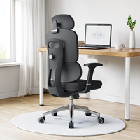 Chaise de bureau ergonomique chinoise avec dossier complet, réglable en hauteur, Silla Ergonomica Oficina, ensemble table et chaise de bureau