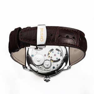 Reloj de Lujo para Hombre, 100M Resistente al Agua, de Cuero Genuino - Product Image 6