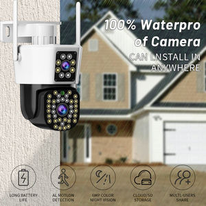 Cámara de Seguridad Inalámbrica Jortan FHD 6MP Wifi IP66 Impermeable PTZ CCTV <span class=keywords><strong>IP</strong></span> para Exteriores con Visión Nocturna, Tipo Bala, con Ranura para Tarjeta MICRO SD - Product Image 5