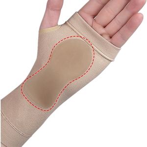 Yeni özelleştirilmiş bilek el sıkıştırma manşonu destek Brace Palm koruyucu jel Pad ile karpal tünel için Optimum konfor - Product Image 6