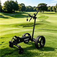 Chariot de golf pliable intelligent G1 avec télécommande et suivi automatique - Propulsion électrique, chariot de golf léger