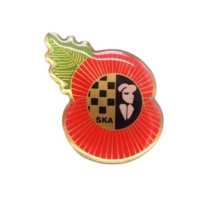 Chất Lượng Cao Kim Loại Tùy Chỉnh In Màu Đỏ Và Màu Đen <span class=keywords><strong>Poppy</strong></span> Hoa Tưởng Niệm Ngày Tưởng Niệm Men Ve Áo <span class=keywords><strong>Pin</strong></span> - Product Image 5