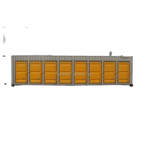40ft high cube storage shipping container open side self storage container