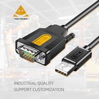 Adaptador de Chip RS232 FTDI, Serial Chipset DB9 a Cable de controlador USB para caja registradora, módem para win/macos/linus, directo de fábrica