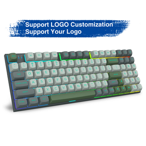 Hot Swappable Oem Odm Custom Wired Mechanical Gaming <b>Keyboard</b> Rate 8k Rgb Backlit Hall Switch Tkl 94 Keys Hz-94 Ergonomic - Product Image 4