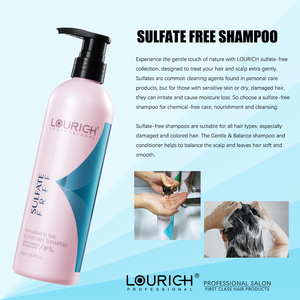 Fórmula sin Sulfatos con pH Equilibrado, Previene la Decoloración de las Moléculas del Color, Reduce la Decoloración, Champú, Acondicionador, Mascarilla y Sérum sin Sulfatos para Salón de Belleza - Product Image 3